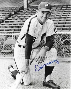 DON MONEY Autographed Signed 8 x 10 Baseball Photo Philadelphia Phillies COA - Picture 1 of 1