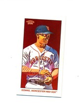 JETER DOWNS 2021 Topps 206 T206 WAVE 9 SOVEREIGN BACK PARALLEL PR=39 Red Sox