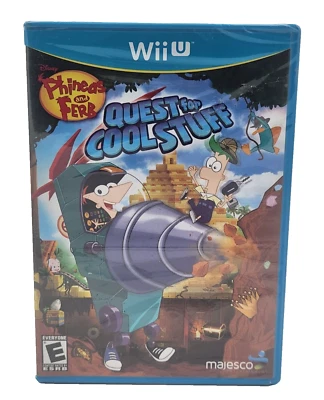 Phineas and Ferb: Quest for Cool Stuff (Nintendo Wii U, 2013) New Sealed US Ver. - Image 1 of 4