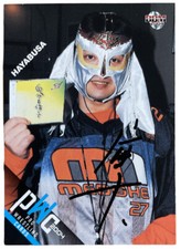 2004 BBM Hayabusa Autographed Card /120 FMW ECW NJPW AJPW Rare