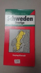 STRASSENKARTE 1:800.000 SCHWEDEN SCHWEDEN FREYTAG & BERNDT  - Bild 1 von 2