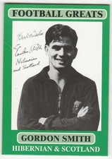 Beautiful Game Football Greats GORDON SMITH HIBERNIAN Card #35 HOSSACK Collect