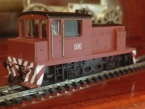 LOCOTRACTOR DIESEL DE LA DEUTSCHE BAHN. ESCALA HO. - Imagen 1 de 5