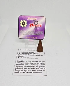 PIEDRA DE CUARZO PISCIS SIGNO ZODIACAL GRATIS: INCIENSO ORACION INSTRUCCION - Bild 1 von 3
