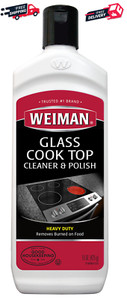 Weiman Ceramic/Glass Cooktop Cleaner & Polish Heavy Duty For Stove Top 15 oz