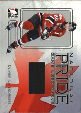 2006-07 ITG Heroes & Prospects National Pride #NP07 Olivier Latendresse Jsy /80