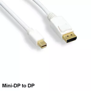 Kentek 3 Ft Mini DisplayPort to DP Cable 1.2 4K 32 AWG for PC MAC Thunderbolt - Picture 1 of 1