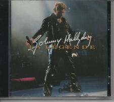 JOHNNY HALLYDAY - LA LEGENDE - CD PROMO BLANCHE PORTE 2000