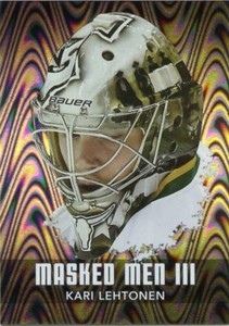 10/11 BETWEEN THE PIPES MASKED MEN III MASK SILVER #MM-30 KARI LEHTONEN *43764