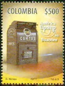 COLOMBIA-2011– MAIL BOX -VF** - Bild 1 von 1