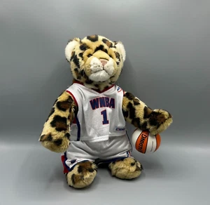 Build A Bear Workshop WNBA 16" Leopard Cheetah Plush Basketball Jersey Uniform - Picture 1 of 5