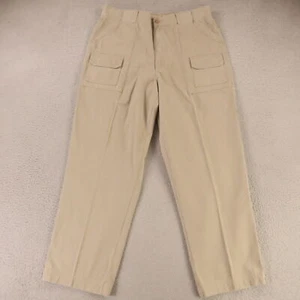 Pantalones Cabelas Para Hombre 38 Beige 100% Algodón Pato Lona Carga 7 Bolsillos Senderista 38x30 - Imagen 1 de 11