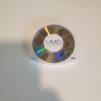 Snoopy vs. The Red Baron (Sony PSP, 2006) ☆ Prototype ☆ RARE ☆ Test Sample ☆ - Image 1 of 2