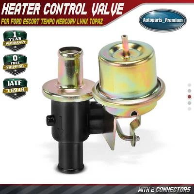 Válvula de control de calefacción HVAC para aspiradora Ford Escort EXP Tempo Mercury Lynx Topacio Foto 1 de 4