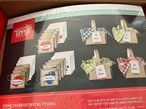 Stampin' Up! Paper Pumpkin July 2018 PICNIC PARADISE  Kit Card Stamp Ink - Picture 1 of 5