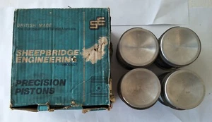 Juego de pistones y anillos Austin A60 Morris Oxford Wolseley 16/60 1622cc +060" 1962-1971 - Imagen 1 de 1