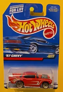 1998 Hot Wheels '57 CHEVY Collector #1077 - Picture 1 of 3