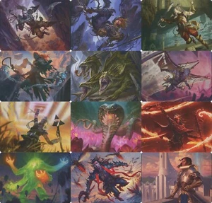 MTG Zendikar Rising Art Series NON-SIGNATURE Cards - Choose to Complete Your Set - Picture 1 of 82