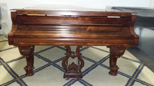 Magnificent Antique Steinway Fancy "D" Grand Piano #5533 - Bild 1 von 12