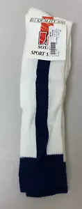 CALZA SPORTIVA QUALITA' SOX BIANCO/NAVY - Foto 1 di 3