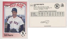 1990 Sportsprint Lynchburg Red Sox Tato Pratts #20