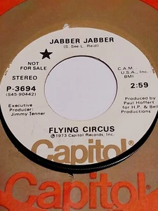 Flying Circus Promo 45 - "Jabber Jabber. Capitol Records# P-3694  Near Mint - Bild 1 von 2