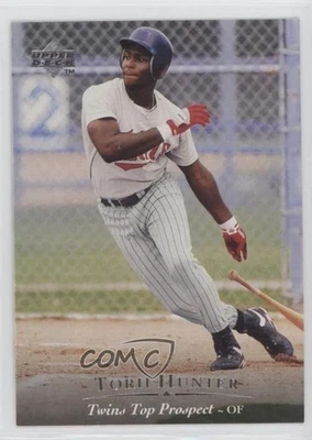 1995 Upper Deck Minor League Top Prospect Torii Hunter #128 - Image 1 of 2