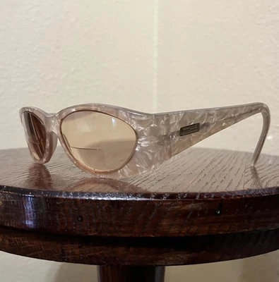 Gafas de sol vintage Fendi Mod SL769156 COL G69 con patrón de tortuga perla Italia Leer Foto 1 de 4