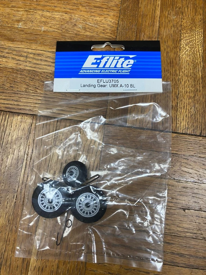 E-flite EFLU3705 Landing Gear UMX A-10 BL Wheels Gear Retracts - Image 1 of 1
