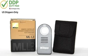 [ TOP MINT/BOX ] Nikon Remote Controller ML-L3 D7500 D7200 D7100  Nikon 1 JAPAN - Picture 1 of 5