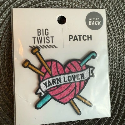 Parche amante del hilo nuevo con etiquetas - rosa y dorado Foto 1 de 4