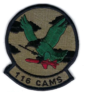 PATCH USAF 116TH CAM SQ CONSOLIDATED AIRCRAFT MAINT GEORGIA AIR GUARD JT-54 - Picture 1 of 1