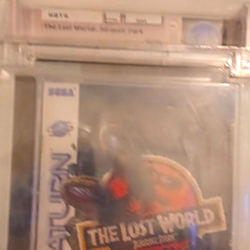 Sega The Lost World: Jurassic Park Sega Saturn New sealed Graded 9.6