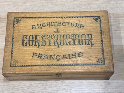 jouet jeu ancien Architecture Construction Française - Photo 1/4