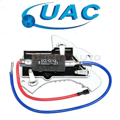 UAC HVAC Blower Motor Resistor for 1996-1997 Mercedes-Benz C36 AMG - Heating do Foto 1 de 4