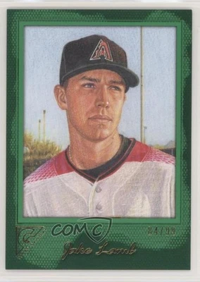 2017 Topps Gallery Green /99 Jake Lamb #139 - Image 1 of 2