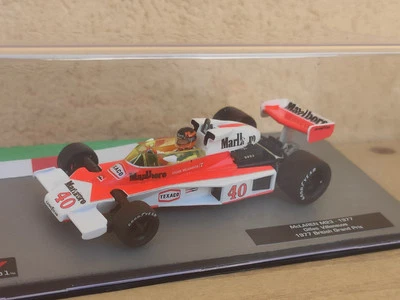McLaren M23 - 1977 Gilles Villeneuve Modellino Formula 1 Die Cast 1:43 - Immagine 1 di 4