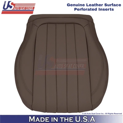 2017 - 2023 梅赛德斯奔驰 E 级真皮驾驶员底部保护套螺母 Brwn — 第 1/4 张图片