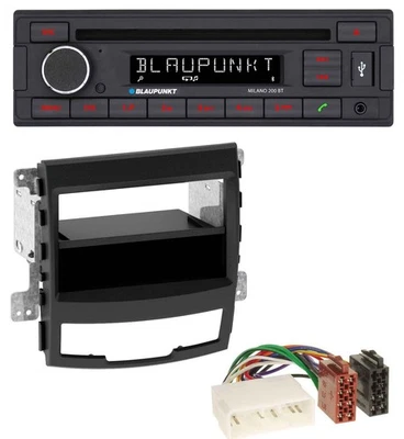 Blaupunkt MP3 USB CD Bluetooth AUX Autoradio für SsangYong Korando CK 2010-2013 - Bild 1 von 4