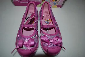 Girls Toddlers Disney Princess Canvas Shoes Size 6 7 8 9 10 11 NIB - Picture 1 of 2