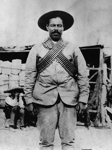 Pancho Villa (bullets) POSTER 24 X 36 INCH Mexico History Revolution - Picture 1 of 1