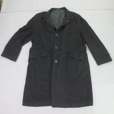 Chaqueta de cachemir vintage para hombre 48 abrigo importado estilo trinchera abrigo deportivo * Foto 1 de 4