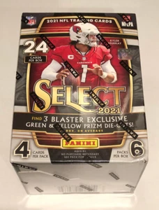 Caja bláster de fútbol americano NFL Panini SELECT 2021 sellada lista para enviar cantidad - Imagen 1 de 3