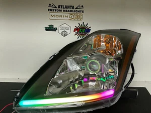 Custom Headlight Set For 03-05 Nissan 350Z with Bulb Halogen Coupe - Picture 1 of 8