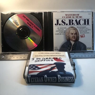 Music Cd / Bach Classical Music / Lot X / 2- Cd Box Set - Image 1 of 2