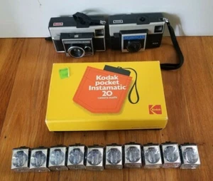 Vintage Kodak Instamatic X-35 Film Camera, Instamatic X-15, Pocket Instamatic 20 - Picture 1 of 12