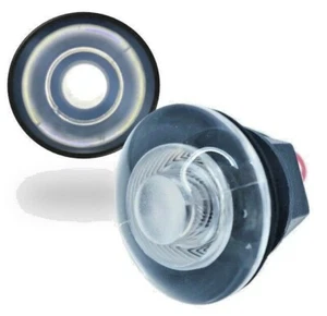 Marine Boat LED Round White Courtesy Light Lamp Livewell OEM WaterprooF - Foto 1 di 10