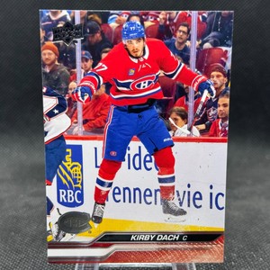 2023-24 Upper Deck Series 1 Kirby Dach Base Montreal Canadiens #98