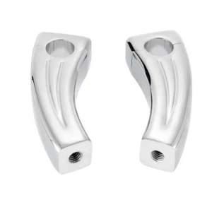 Motorcycle 1" Chrome Handle Bar Risers For Yamaha Road Star 1600/1700 Silverado - Picture 1 of 11