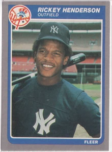 1985 Fleer Update #51 Rickey Henderson - Bild 1 von 1